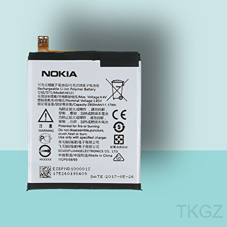 Tkgz - NOKIA  5 Batarya Pil Orijinal Sıfır