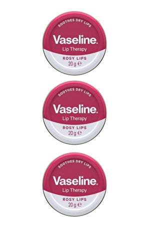 Lip Therapy Dudak Kremi Rosy Lips 20 gr x 3 adet
