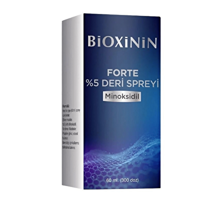 Bioxinin Forte Minoksidil %5 Deri Spreyi 60 ml