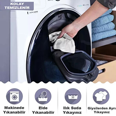 Bambu Nano Kumaş Likralı Yıkanabilir 6'lı Sandalye Kılıfı Lastikli Sandalye Örtüsü (6ADET)