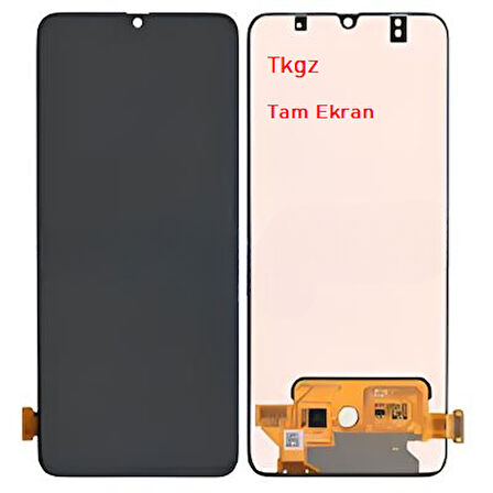 Samsung Galaxy A70 - SM-A705 Uyumlu Lcd Ekran Dokunmatik SERVİS Orijinali