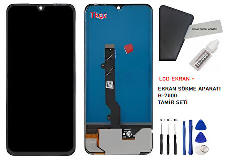 Tecno Pova 4 PRO Uyumlu Lcd Ekran Dokunmatik SERVİS Orijinali + B-7000 + TAMİR SETİ