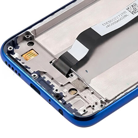 Tkgz - Xiaomi Redmi NOTE 8 Lcd Ekran Dokunmatik -A- Kalite ÇITALI MAVİ
