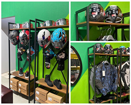 Motorcu Kask Askısı, Motorcu Dolabı, Vestiyeri XPRO-1V10