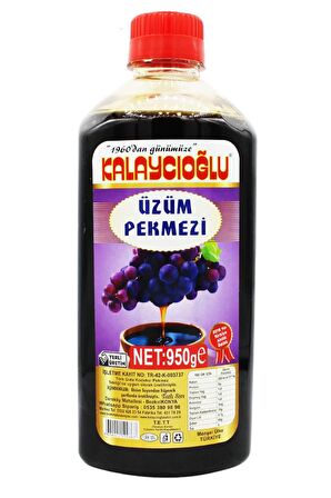 Kalaycıoğlu Bozkır Tahin Merkezi Üzüm Pekmezi 950 gr