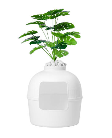 Dekoratif Kedi Tuvaleti & Evi