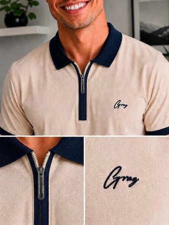 Erkek Regular Fit Rahat Kesim Polo Yaka %100 Pamuk Tişört