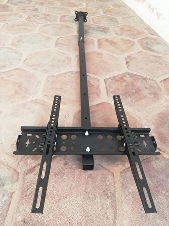 Tayfun 39''inç Lcd Led Tv Monitör Hareketli Tavan Askı Aparatı- Uzun Kol 150 cm