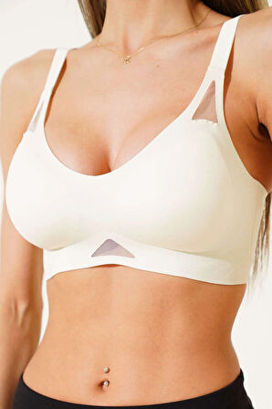 Çıkarılabilir Pedli & Ayarlanabilir Askılı Lazer Kesim Spor Sütyen AL.LA01.SU01.LL01