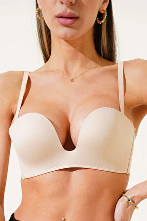 Straplez Destekli Ayarlanabilir & Çıkarılabilir Askılı Sıfır His Sütyen AL.LA01.SU01.LL05