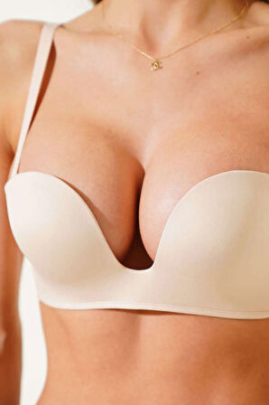 Straplez Destekli Ayarlanabilir & Çıkarılabilir Askılı Sıfır His Sütyen AL.LA01.SU01.LL05