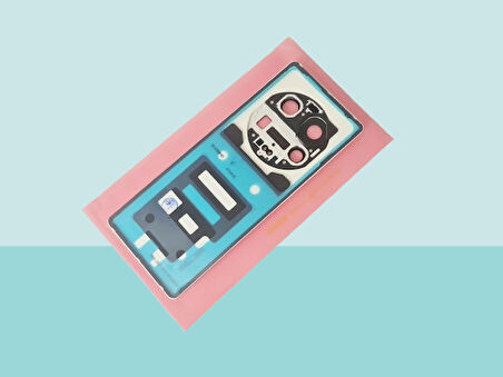 Tkgz - Xiaomi Mi 13 ULTRA Arka Pil Batarya Kapağı Kapak (FULL KAMERA LENSİ ) BEYAZ