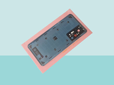 Tkgz - Xiaomi Mi 12T Arka Pil Batarya Kapağı Kapak (FULL KAMERA LENSİ 108 MP) GRİ