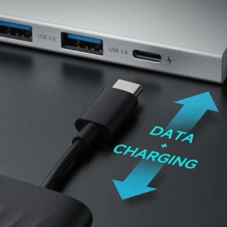 Xiaomi Type C 5 in 1 Dönüştürücü Çoğaltıcı HUB Docking Station