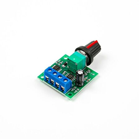 1.8V, 3V, 5V, 6V, 12V 2A PWM DC Motor Hız Kontrol Modülü