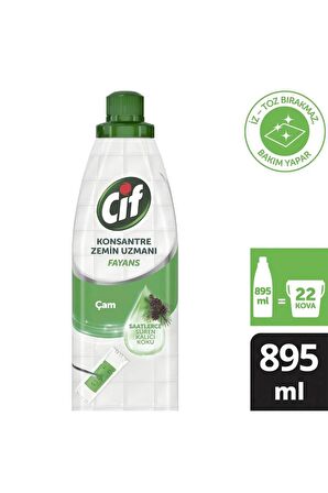 Cif Konsantre Zemin Uzmanı Fayans Çam 895 Ml 