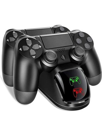  Ps4 Dualshock 4 Şarj İstasyonu LED Göstergeli Stand Tp4-889 Taşınabilir ve Yer Tasarruflu