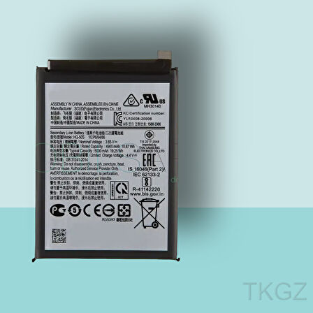 Tkgz - Samsung Galaxy A02S - A025 Batarya Pil Orijinal Sıfır