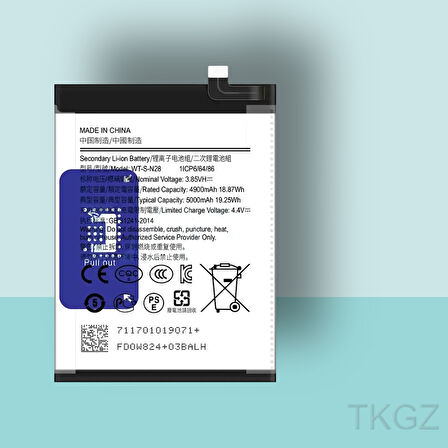 Tkgz - Samsung Galaxy A05S - A057 Batarya Pil Orijinal Sıfır