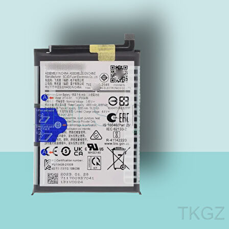Tkgz - Samsung Galaxy A14 - A145 Batarya Pil Orijinal Sıfır
