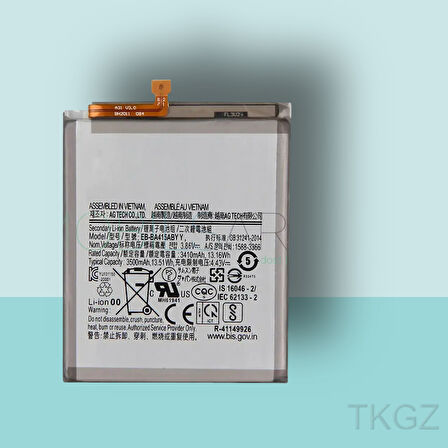 Tkgz - Samsung Galaxy A41 - A 415 Batarya Pil Orijinal Sıfır