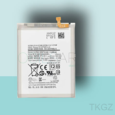 Tkgz - Samsung Galaxy A50 - A505 Batarya Pil Orijinal Sıfır