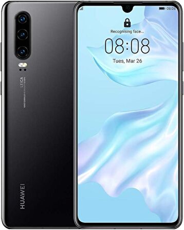 Huawei P30 128 GB Siyah YENİLENMİŞ ÜRÜN (B Kalite)