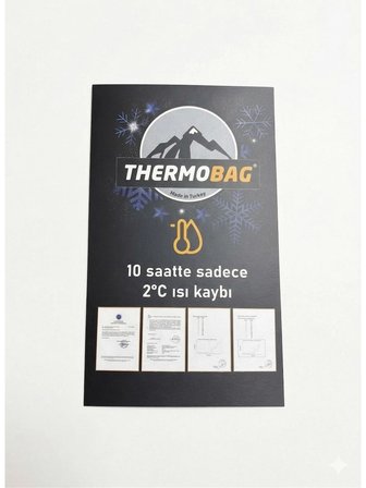 Thermobag İzotermik Soğutuculu İnsülin Taşıma Çantası 25x11x14 cm Ergonomik Tasarım ile Konforlu Kullanım