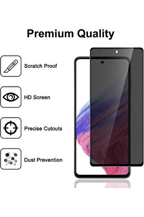 Samsung Galaxy A52 Hayalet Nano Ekran Koruyucu Kırılmaz Cam - Ince Ve Esnek