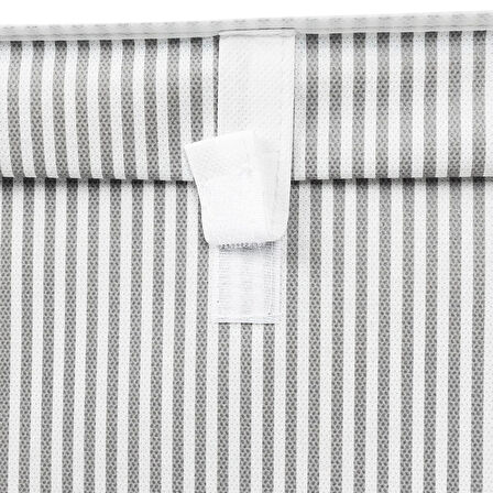 60x40x30 cm Baza Altı Kapaklı Hurç Büyük Boy Battaniye Yorgan Saklama Çantası Gardırop İçi Organizer