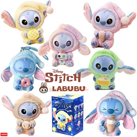 Peluş Stitch Koala Oyuncak Stich Sürpriz Paket Peluş Stiç Labubu Askılı 