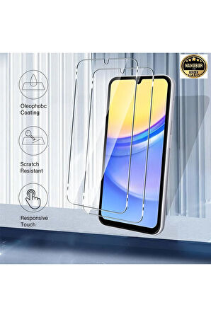 Samsung Galaxy A15 5G Ekran Koruyucu Nano Teknoloji Kırılmaz Cam - İnce ve Esnek