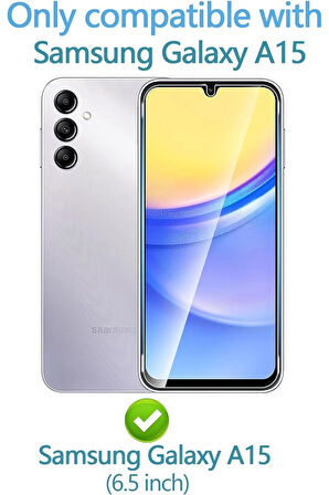 Samsung Galaxy A15 5G Ekran Koruyucu Nano Teknoloji Kırılmaz Cam - İnce ve Esnek