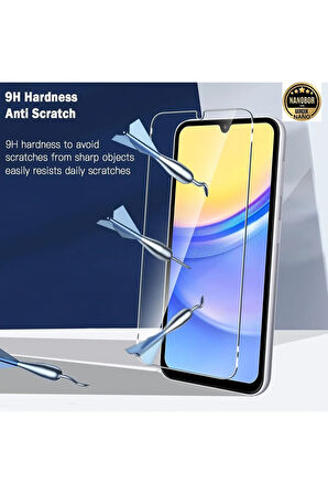 Samsung Galaxy A15 5G Ekran Koruyucu Nano Teknoloji Kırılmaz Cam - İnce ve Esnek