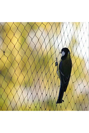 Kuş Filesi 2,5x50 Metre Kuş Ağı Balkon Ağı Kedi Filesi Balkon Filesi Güvercin Kuş Önleme Filesi