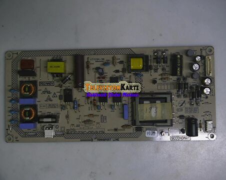 VTY194-38, ZKE140, Arçelik A40-LB-5533, Power Board, Besleme, LSC400HN02-A01