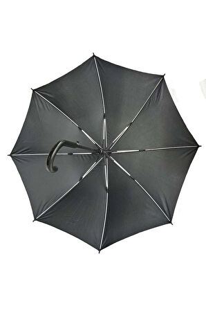 DZC KUZENLER AVM BAASTON ŞEMSİYE PLASTİK FİBER KIRILMAZ 8 TEL OTOMATİK 83CM ÇAP