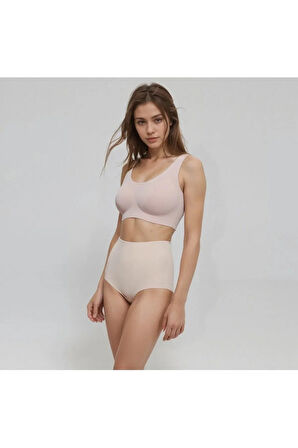 Lazer Kesim Çıkarılabilir Pedli 2 Adet Yeşil & 2 Adet Pembe Bralet Sporcu Sütyen LL.01.S00.U1.T2.LL2
