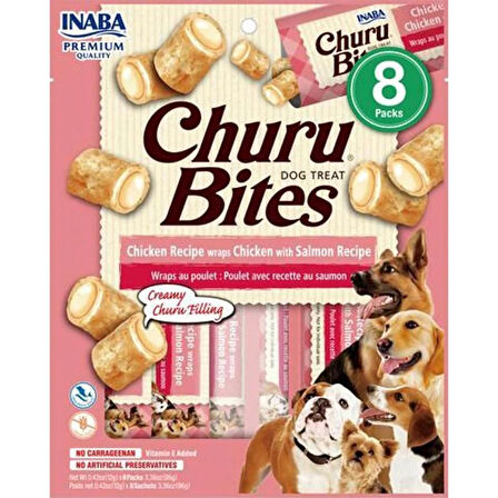 Churu Bites Tavuklu ve Somonlu Köpek Ödül Maması