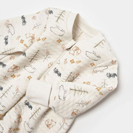 Bibaby Wild Forest Bebek Uyku Tulumu 74025 Mustard