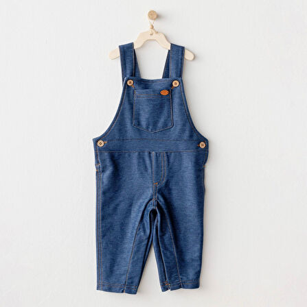 Andywawa AC25934 Casual Bebek Salopet İndigo