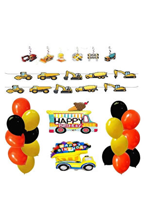 Çıtıpıtıstore Inşaat Temalı Doğum Günü