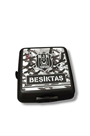Beşiktaş Lisanslı Plastik Beslenme Kabı/Kutusu (Kamuflaj)