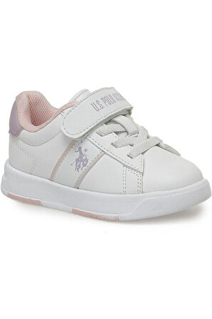 TRAVIS JR 3PR ÇOCUK SNEAKER SPOR AYAKKABI-Beyaz Pembe