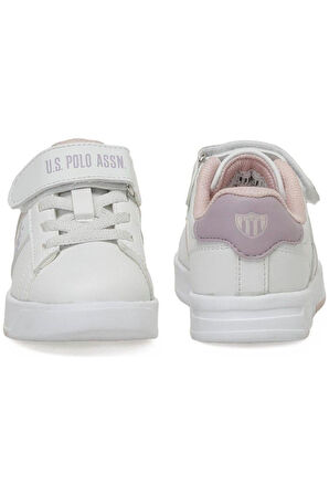 TRAVIS JR 3PR ÇOCUK SNEAKER SPOR AYAKKABI-Beyaz Pembe