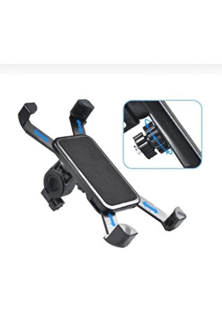 Monero Bisiklet Telefon Tutucu Gidon Bağlantılı