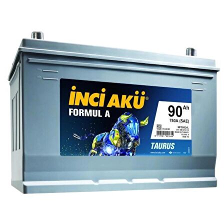 İnci Formul A Taurus 12 V 90 Ah Asia 750CCA Akü