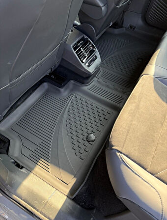 Sahler Volkswagen ID.4 2020+ Uyumlu 4.5d Premium Havuzlu Oto Paspas ve Liner Marka 3D ALT Bagaj Havuzu