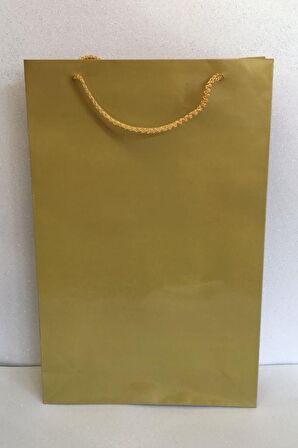 KARTON ÇANTA GOLD 35CM X 45CM - 1 ADET