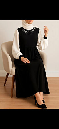 Elegant desing tesettür elbise 